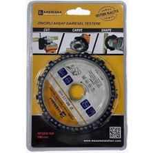 PremiumPort Ahşap Dairesel Testere, Zincirli, 180X22MM, Güçlü Kesim Performansı