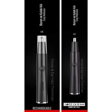 Normadia Pratik Burun ve Kulak Kılı Temizleme Cihazı, Erkek Bakım Için Ideal