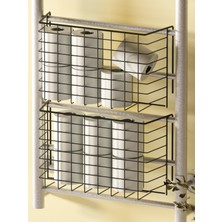 Özbience Çiftli Banyo ve Mutfak Çok Amaçlı Düzenleyici Raf Seti