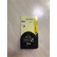 PremiumPort Stabila Bm 20 Şerit Metre, 5 Metre, Dayanıklı ve Hassas Ölçüm Araçları