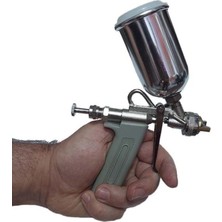 PremiumPort Havalı Gölge Tabancası, Metal Hazne, 0.5mm Uyumlu, Profesyonel Kullanım