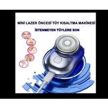 Normadia Mini Lazer Epilasyon Tüy Kısaltma Makinesi, Islak ve Kuru Kullanım