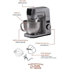 Grundig Kmp 8650 S Çok Fonksiyonlu Mutfak Makinesi, Güçlü ve Kullanışlı