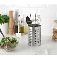 PremiumPort Metal Tezgah Üstü Çatal Kaşık Kurutma Sepeti, Pratik ve Şık Tasarım