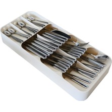 PremiumPort 9 Bölmeli Çekmeceli Çatal Bıçak Takımı, Şık ve Kullanışlı Tasarım