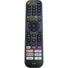 Awox 58A7100FTUK Televizyon Için Uyumlu Netflix Youtube Tuşlu Tv LED LCD Uzaktan Kumanda
