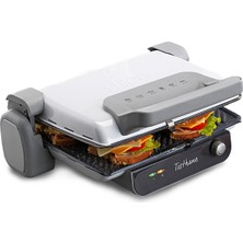 Özbience Yüksek Güçlü Granit Tost Makinesi, Beyaz, Pratik ve Dayanıklı