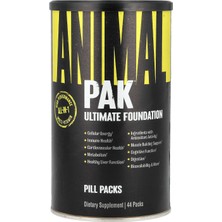 Universal Nutrition Animal Pak® – Sporcu Multivitamin & Performans Desteği 44/30 Pıll Packs