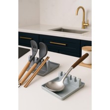 Teknotrust Pratik Tencere Kapak ve Kaşıklık Düzenleyici Standı