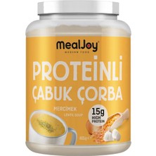 Mealjoy Yüksek Proteinli Çabuk Çorba Mercimek 15 Servis 465 gr ''her Porsiyonda 15GR Protein ''