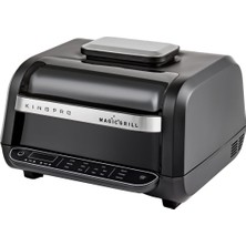 King Large Airfryer Grill, Ev Tipi Fritöz, 6.6 Litre, Çok Fonksiyonlu