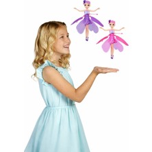 Uçan Peri Kızı Prenses Sensörlü Sihirli Peri Oyuncak Nanopro Pembe Barbie Temalı Tekil Ürün