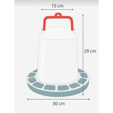 Suluk Tavuk Güvercin Kuş Kaz Kümes Hayvanları Suluğu