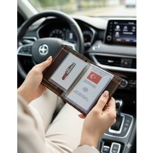 Otohousse Hakiki Deri Ruhsatlık Erkek Kadın Cüzdan