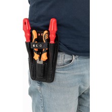 PremiumPort Iş Elektrikçi Bel Alet Çantası Hakiki Deri Küçük Boy