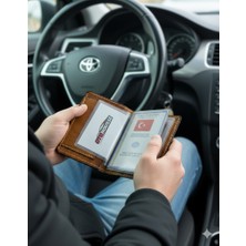 Otohousse Hakiki Deri Ruhsatlık Erkek Kadın Cüzdan