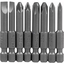 PremiumPort Yıldız Düz Bits Uç Seti 8 Parça Ph+Pz+Sl 50 mm KK1130
