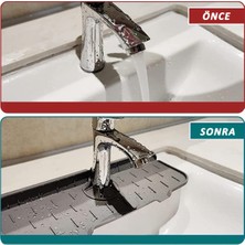 Özbience Siyah Su Tutucu Matı, Mutfak ve Banyo Için Koruyucu, Lavabo ve Batarya