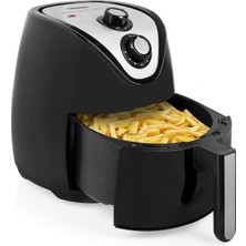 Özbience Çok Fonksiyonlu 1500W Airfryer, 4,5 Lt, Siyah, Hızlı ve Pratik Pişirme