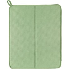 Özbience Yeşil Bulaşık Kurutma Örtüsü 44X36 Cm, Pratik ve Şık Mutfak Aksesuarı