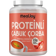 Mealjoy Yüksek Proteinli Çabuk Çorba Kremalı Domates 15 Servis 465 gr ''her Porsiyonda 15GR Protein ''