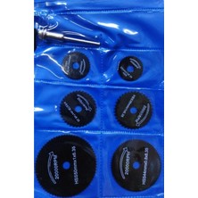 PremiumPort 7 Parça Çelik Freze ve Gravür Testere Seti, Çok Amaçlı Kesim Aracı