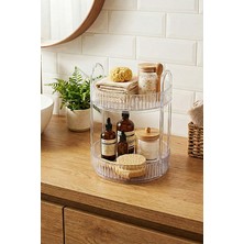 Özbience Şeffaf Banyo Düzenleyici Organizer, Pratik ve Şık Depolama Çözümü