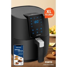 Özbience Dijital Dokunmatik 10 Ön Ayarlı 4.5 Litre Airfryer, Yağsız Kızartma