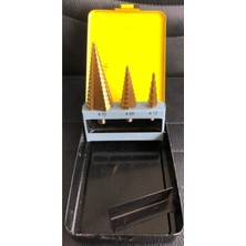 PremiumPort Çoklu Kademeli Matkap Ucu Seti 4-12, 4-20, 4-32, Dayanıklı ve Çok Yönlü