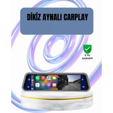 Ön Arka Kameralı Dokunmatik Dikiz Aynası 170° Geniş Açı