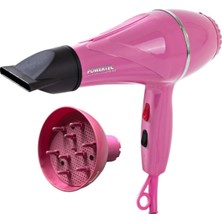 Normadia Güçlü ve Şık Profesyonel Saç Kurutma Makinesi, Pembe Renkli