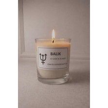 MumKusag Balık Burç Etiketli Aromaterapi Mum