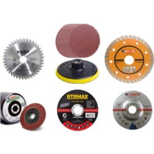 PremiumPort 6'lı Taşlama ve Kesme Disk Seti, Çok Amaçlı, Dayanıklı, Profesyonel Kullanım