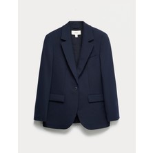 Marks & Spencer Tek Düğmeli Blazer
