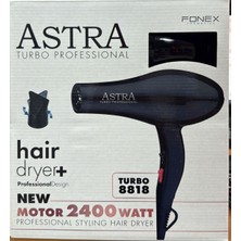 Astra Güçlü 2400 W Turbo Fön ve Saç Kurutma Makinesi, Hızlı ve Etkili Kullanım