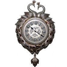 Buğz Tavuskuşu Duvar Saati Model 3