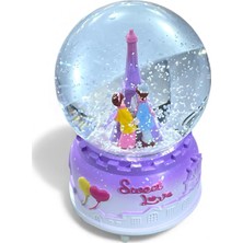 Normadia Işıklı Müzikli Kar Küresi, Sevgiliye Özel Hediyelik 13CM