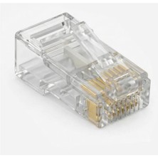 Nusrat Bilişim Enkado EKD-JK20 Cat6 Utp Yeni Nesil Delikli 100LÜ Jack