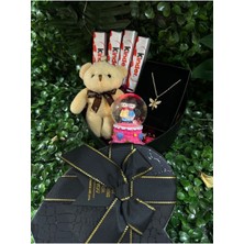 Normadia Kalpli Doğum Günü Kutusu ve Kar Küresi Kolye Seti, Şık Hediye Seçeneği