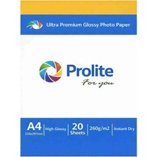 Linyahome Fotoğram Resim Baskı Kağıdı 1 Paket A4 20 Adet