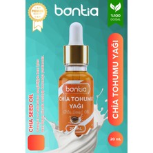 Bontia Chia Tohumu Yağı 20 ml - Soğuk Sıkım | Cilt ve Saç Bakımı, Beslenme Desteği