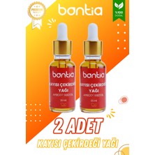 Bontia Kayısı Çekirdeği Yağı 2X20 ml – %100 Saf Yaşlanma Karşıtı Cilt Bakımı, Nemlendirici Antioksidan