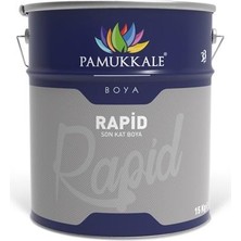 Pamukkale 1472 Rapid Endüstriyel Boya 30-40 Gloss 15 kg Gri Ral 7004