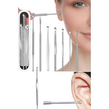 Allians Pratik Paslanmaz Çelik 6'lı Kulak Temizleme Seti, Hijyen ve Konfor Sağlayan Ürün