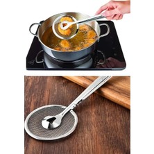 Buğz Süzgeçli Kevgirli Haşlama Kızartma Maşası