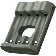 Olinea Gp Recyko B441 USB 4’lü Aa - Aaa Pil Şarj Cihazı (GPACSB44103 GPB441R21-2GTLB1)
