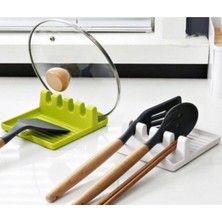 PremiumPort Yeşil Mutfak Kaşığı Tutucu, Pratik ve Şık Tasarım