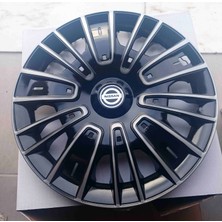Yk Nissan Micra / Qashqai / Primera / Almera / Note / Altea Uyumlu 15 Inç Jant Kapağı 4'lü Takım Amblem Hediyeli
