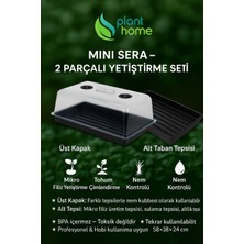 Mikro Filiz, Tohum Çimlendirme Çelik Köklendirme | Bpa Içermez – Premium Mini Sera