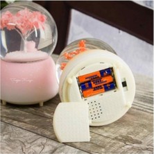 Normadia Kişiye Özel Ağaç Temalı Büyük Boy Işıklı Müzikli Kar Küresi